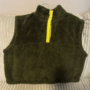 Pull Over Plush Vest